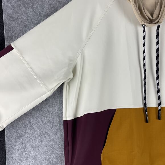 Sweaty Betty Mix It Up Sweatshirt Womens Medium Colorblock Stretch Gym Workout - Picture 8 of 15